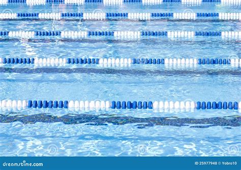 Swimming Pool Lanes Royalty Free Stock Photos - Image: 25977948