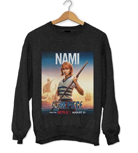 Nami One Piece Live Action Netflix Poster Sweatshirt