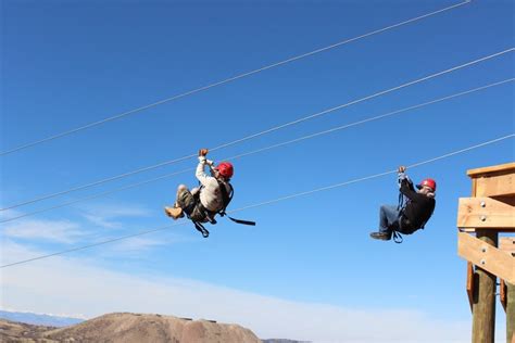 Opening Day for Castle Rock Zip Line