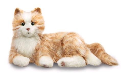 Ageless Innovation | Joy For All Companion Pets | Orange Tabby Cat | Lifelike & Realistic ...