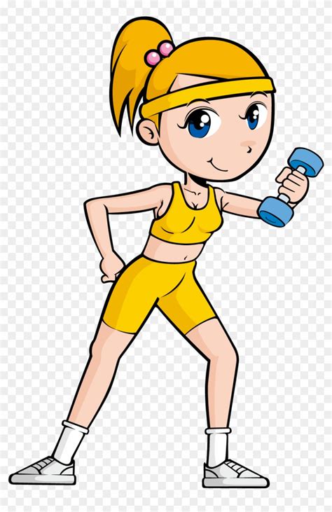 Children Exercise Clip Art - Cartoon Person Doing Exercise, HD Png Download - 1500x1501(#1105142 ...