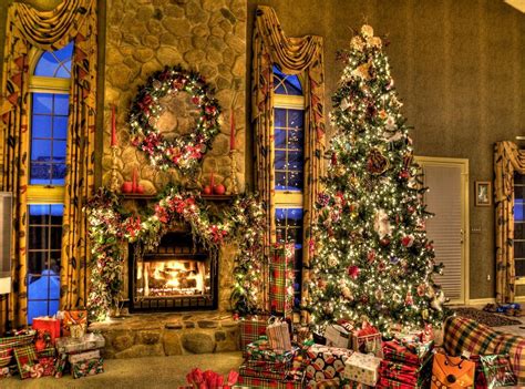 Christmas Fireplace Backgrounds - Wallpaper Cave