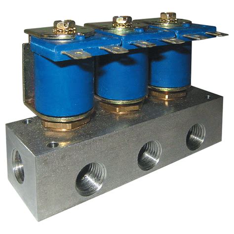 Normally Closed Manifold Solenoid Valves