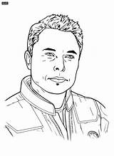 American Businessman Elon Musk Coloring Page  Kids Portal For Parents sketch template