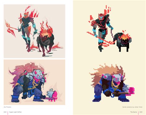 Pixel Art Gallery — retronator: With the Hyper Light Drifter art book...