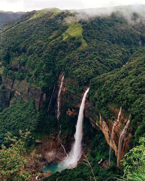 Nohkalikai Falls - Meghalaya,India ( Pictures By: Harshita Sood ...