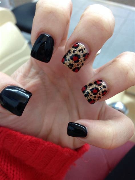 35 cheetah nail art designs ideas - Styles 7