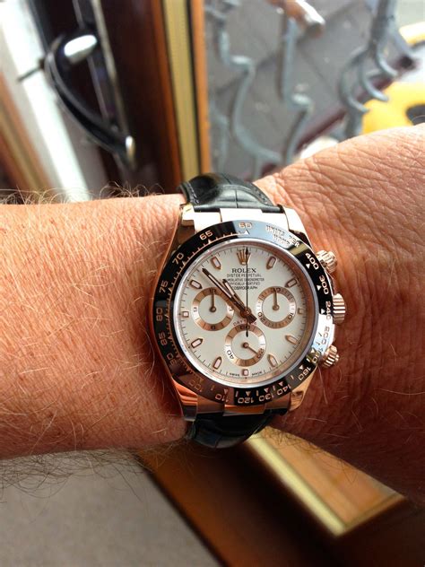 Rolex Daytona rose gold ''ceramic'' ref 116515LN - UK Specialist Watches