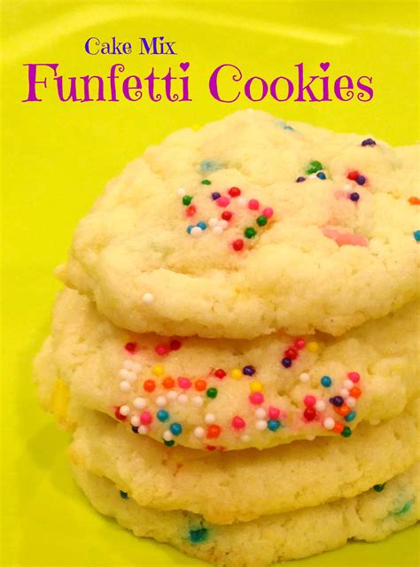 Pillsbury funfetti cake cookies information | btownbengal