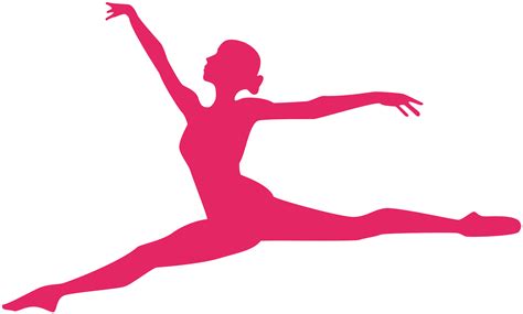 Gymnastics Silhouette Png - Free Logo Image