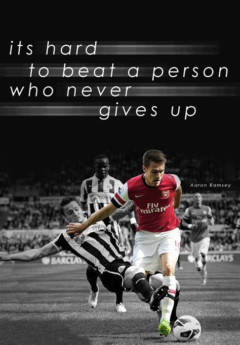 Ramsey the unstoppable.Arsenal♡ | Football quotes, Soccer quotes, Sports quotes