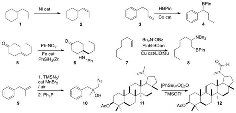 Reactions of Alkenes: The Kutsumura/Saito synthesis of Aplysinoplide B