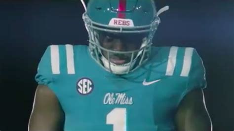 Ole Miss football reveals powder blue jerseys - Red Cup Rebellion