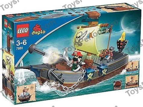 LEGO 7881 Duplo Pirate Ship Instructions and Parts List