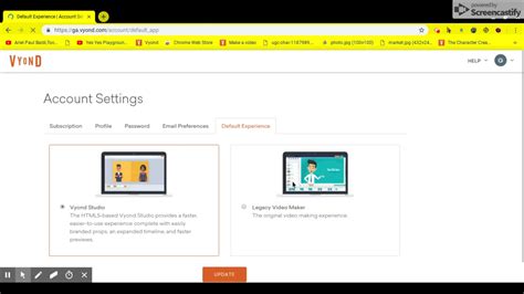 how to change vyond studio to legacy video maker - YouTube