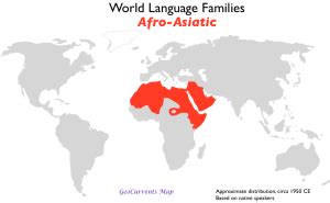 Afro-Asiatic Languages Map Archives - GeoCurrents