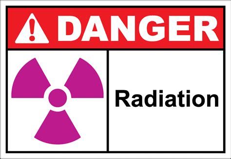 Danger Sign radiation - SafetyKore