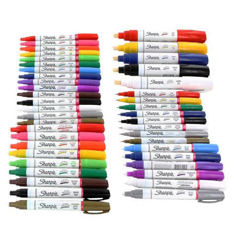 Sharpie Paint Marker Extra Fine, Fine, Medium, Bold Point Oil Based All ...