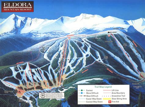 Eldora Mountain Ski Map - skiflicks.com