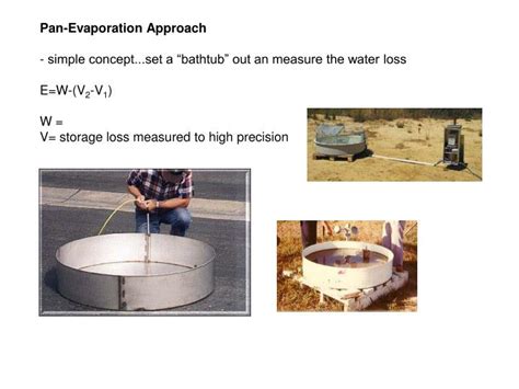 PPT - Estimating ET Type of method used will be determined by: PowerPoint Presentation - ID:3302739