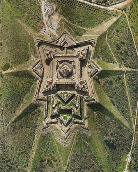 Ancient Nossa Senhora da Graça Star Fort in Portugal | Castle, Star ...