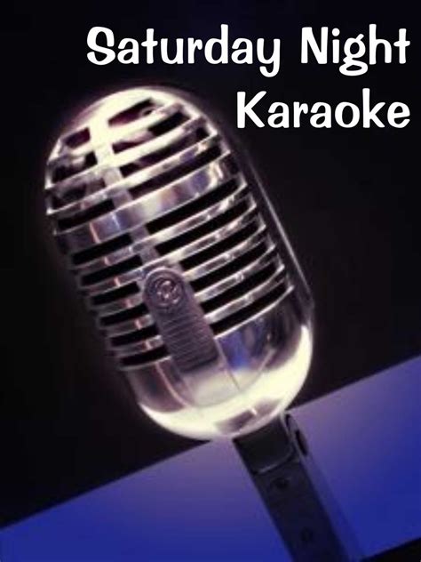 Spur-Of-The-Moment: Karaoke Saturday Night