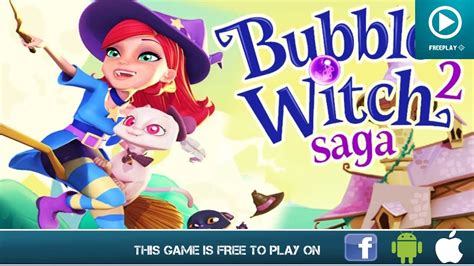 Bubble Witch 2 Saga - Free On iOS Android & Facebook - HD Gameplay - YouTube