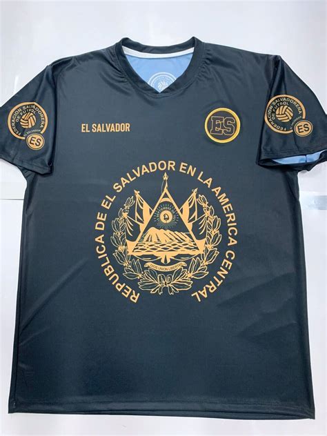 El Salvador New Black Gold 3rd Soccer Jersey Size XLarge Men’s Only | eBay