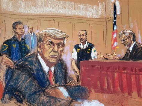 Courtroom Artist Jane Rosenberg On Her Viral Sketch of Trump | Flipboard