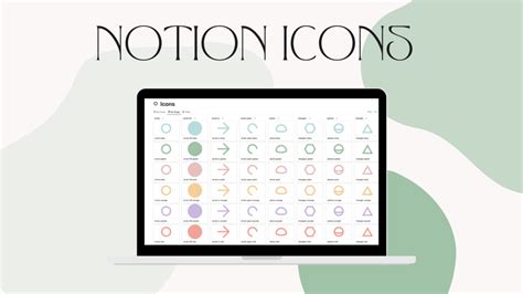 Minimal Notion Icons - Custom Colours