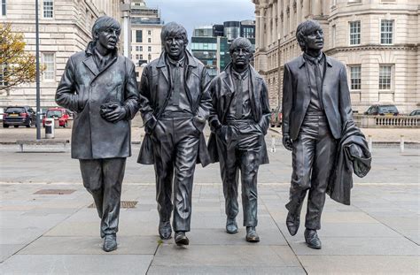 Beatles statues in Liverpool.... Check our amazing Beatles collection at https://pridesouvenirs ...