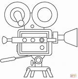 Movie Camera Coloring Page  Free Printable Coloring Pages sketch template