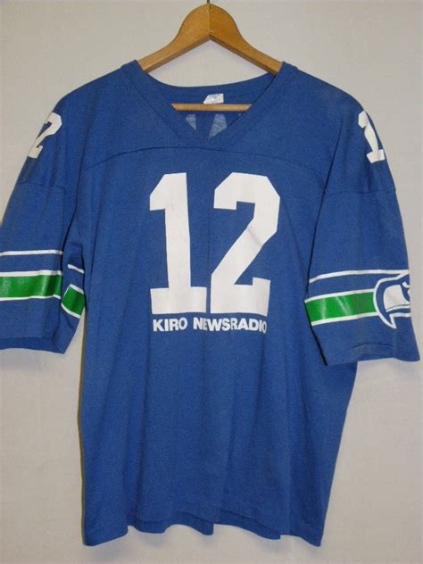 VINTAGE SEATTLE SEAHAWKS 12th Man Jersey by PaddleDownTraders