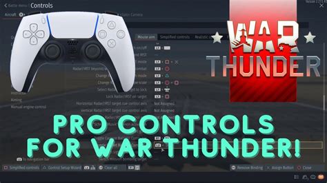 Pro War Thunder Controls And Settings For Controller! | PS5, Xbox, etc. - YouTube