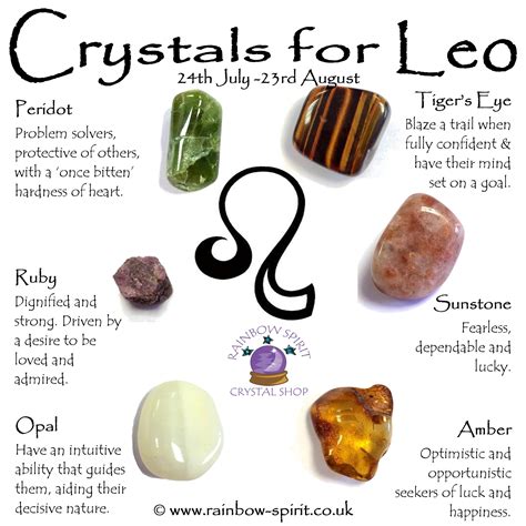 Leo Birthstones Crystal Set - Etsy Canada | Pierres et cristaux, Pierres de naissance, Pierre