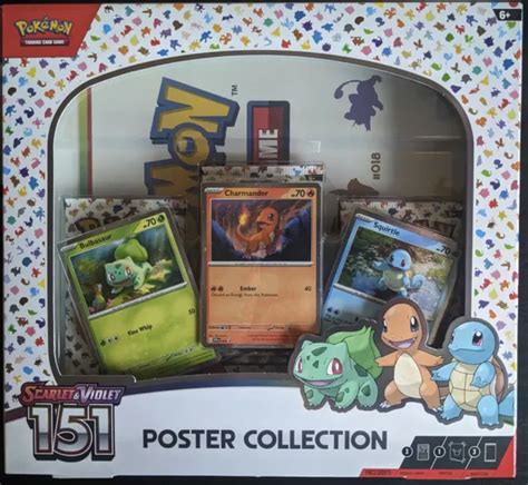 NEW POKEMON SCARLET and Violet 151 Poster Collection Sealed Box with Starters $19.99 - PicClick