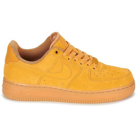 Nike Air Force 1 '07 Suede W Women's Shoes (trainers) In Yellow - Lyst