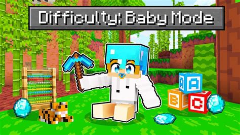 We Played BABY MODE in Minecraft PE! (Tagalog) - YouTube