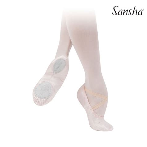 Sansha soft ballet shoes 3S SILHOUETTE