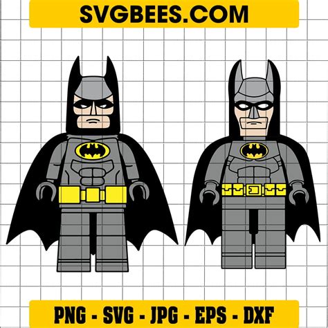 Batman Lego SVG - SVGbees