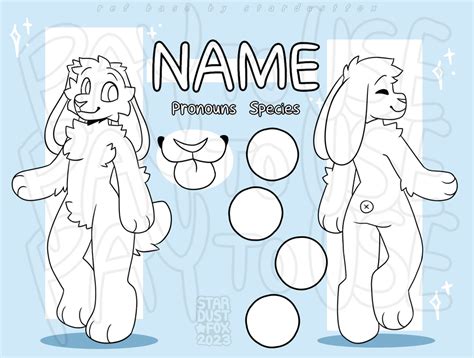 BUNNY/RABBIT - Furry Ref Base