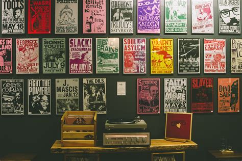 Free Images : music, turntable, wall, color, design, posters, records, modern art, albums ...