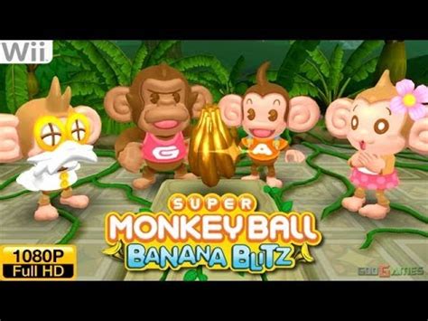 Super Monkey Ball: Banana Blitz - Wii Gameplay 1080p (Dolphin GC/Wii ...