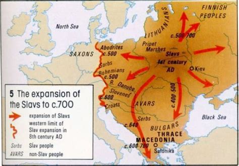 Expansion of the Slavs Map - I think I have Slovene ancestry | Historical maps, Historical ...