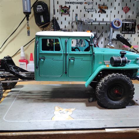 3D Printable CRAWLER 4320 DUAL CAB 1/10 RC BODY by Ian Jim