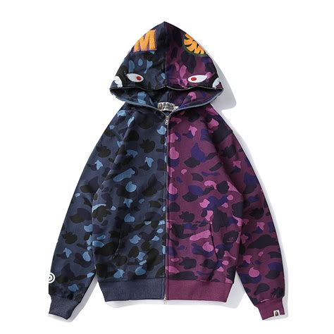 Bape Hoodie Blue Purple M-3XL B51XC805 [bape2010088] - $145.00 : Bape ...