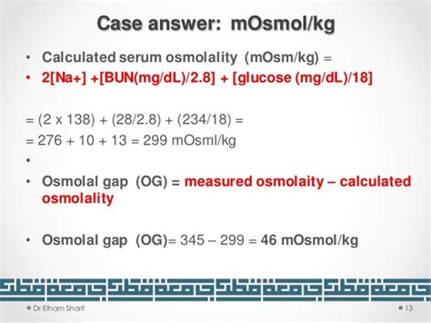 How To Calculate Serum Osmolality : In this study, we compared the ...