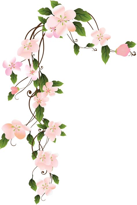 Hanging Flowers Transparent Background Clipart Full S - vrogue.co