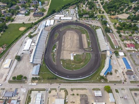 Knoxville Raceway in Knoxville, Iowa Editorial Image - Image of ...