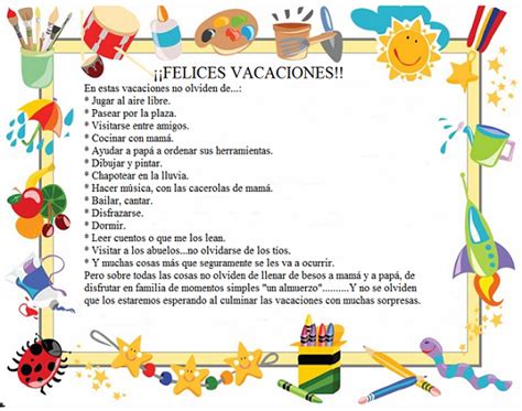 FELICES VACACIONES!!! (La clase de Vane) | Felices vacaciones, Tarjetas ...